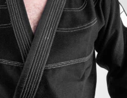 Fighter BJJ Kimono Rice Straw - Black, BJJBL-09 -Fighters Europe Shop 026eea3b2c7ee22195f1c0ee9855f069