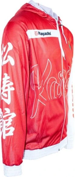 Hoody TOP TEN Karate WKF - Red/white, 19341-41 -Fighters Europe Shop 04b4a3c98fe3a04d824ceed668824a99