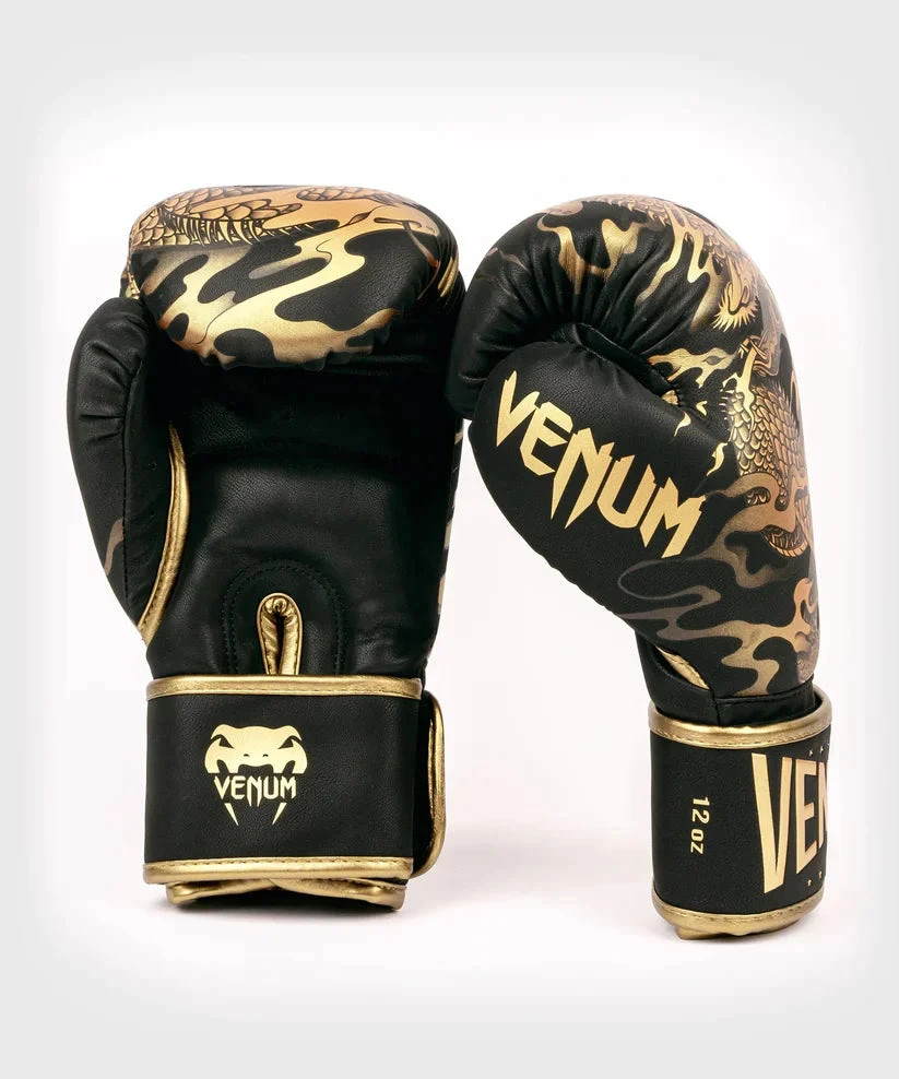 Venum Boxing Gloves Dragon's - Black/bronze - Image 2