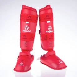 Karate Kickprotector - Instep And Shin WKF - Red, 343-4N -Fighters Europe Shop 116148a067d9424af079de94aac1be21