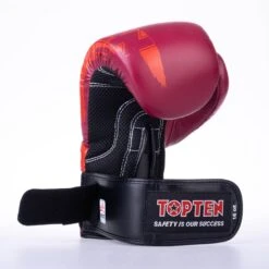 Top Ten Boxing Gloves Elite Dual - Red -Fighters Europe Shop 27411 4016 elite 10