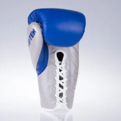Top Ten Pro Boxing Gloves - Blue/silver, 20182-6110 -Fighters Europe Shop 27c33c4840dd4845ef25def752d259df
