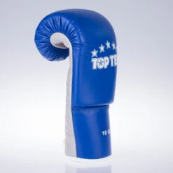 Top Ten Pro Boxing Gloves - Blue/silver, 20182-6110 -Fighters Europe Shop 2830cf8dec500e960635fc671b453630