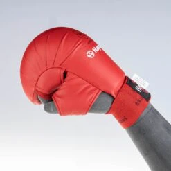 Hayashi Karate Fist Protector TSUKI With Thumb (WKF Approved) - Red, 238 -Fighters Europe Shop 2a49ccb8c96e06c6b10514cb15ac8145