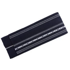 Iaido Obi - Cotton Kaku DELUXE - Blue, IO-4-N-DX