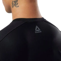Reebok OS Compress T-shirt - Black, DY8032 -Fighters Europe Shop 36848c89fe3d9ded596cd28f9f68203d