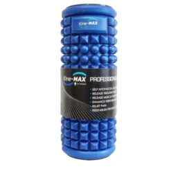 KINE-MAX Professional Massage Foam Roller - Blue, PMFR-BLUE.01
