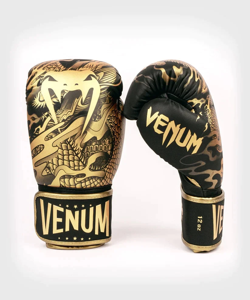 Venum Boxing Gloves Dragon's - Black/bronze