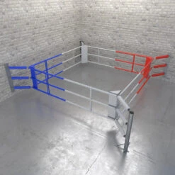 Floor Boxing Ring Fighter Wall With 3 Ropes, BRF-NF3W -Fighters Europe Shop 40c2dc21cf596c2054f6370ea5f43aeb