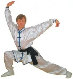 Hayashi Kung Fu Uniform - White, 125-1