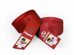 Hayashi Satin Belt - Red, 053-4