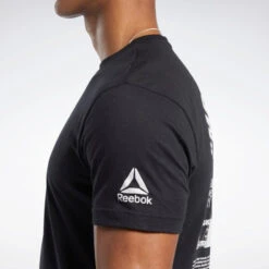Reebok CrossFit Mess You Up Tee - Black, FJ5285 -Fighters Europe Shop 4c8de2a5313bf50d259312507e6d4261