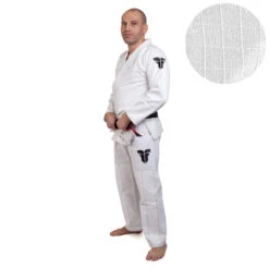 Fighter BJJ RipstopGi Rip Stop KIDS - White, BJJBW-05