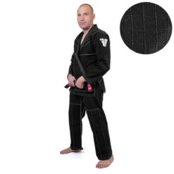 Fighter BJJ RipstopGi Rip Stop KIDS - Black, BJJBL-06