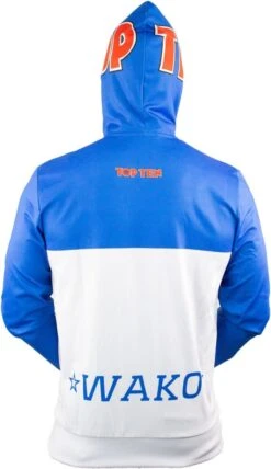 Hoody TOP TEN WAKO - White/blue, 19321-16 -Fighters Europe Shop 56a73891afd6e8fec9d79040d446d174