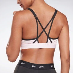 Reebok Hero Medium - Impact Strappy Bra - Pink, FK5339 -Fighters Europe Shop 580a89ef080a479f10fd323af5ccf3bf