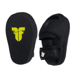 Fighter Focus Mitts - Black/neon Yellow, FFMS-002BNY