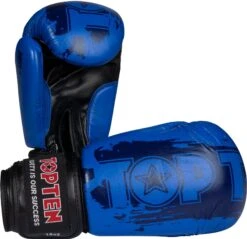 TOP TEN Boxing Gloves Power - Blue, 20662-6