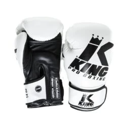 King Pro Boxing - Boxing Gloves Platinum 5 - White, Kpb/bg-platinum5