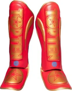Shinguards Top Ten SuperLight WAKO - Red