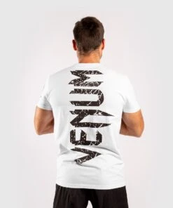Venum Giant T-shirt - White -Fighters Europe Shop 69f097c0ae2334e16621e0b33d841147f8b0cf36 TS ORIGINAL GIANT WHITE BLACK SD 03