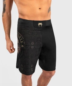 Venum Santa Muerte Dark MMA Shorts - Black/brown