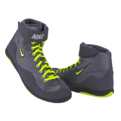 Nike Inflict Wrestling Shoes - Black/neon-green, 325256007