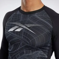Reebok Compression Long Sleeve Tee, FS8581 -Fighters Europe Shop 874f753726a7b1f0348805db843e46c7