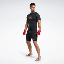 Reebok CMG Compression Shorts - Black, FL5642 -Fighters Europe Shop 88066460e1cebc994e7d0ef9bd828713