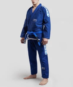 Grips Classic Logo BJJ Kimono - Blue/white, G10124-BLUWHT -Fighters Europe Shop 9020cb5f61c79ac2ad6230855ac2dac4