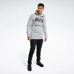 Reebok UFC FG Hoodie - Grey, FK2342 -Fighters Europe Shop 9218869bcd7b04d9c37ea1a2f7dd1f15