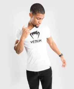 Venum T-Shirt Classic - White -Fighters Europe Shop 96a9b653f87ec786111588fab4a7533fc7cbff09 TSHIRT CLASSIC WITHE BLACK 3