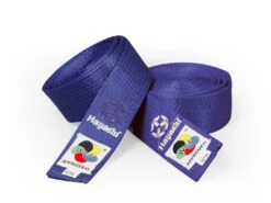 Hayashi Satin Belt - Blue, 053-6