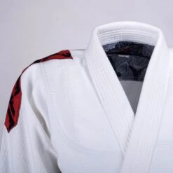 Fighter BJJ Uniform Samurai - White, BJJBW-N03 -Fighters Europe Shop BJJBW N03 11
