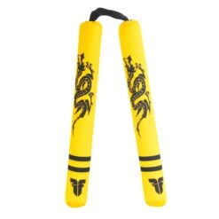 Fighter Soft Nunchaku - Dragon - Yellow