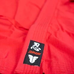 Fighter Shinobi-gi UNI - Red -Fighters Europe Shop DSCF3254