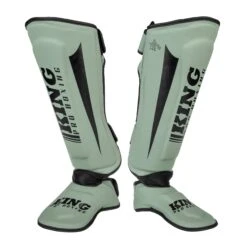 King Pro Boxing Shinguards Revo 5 - Khaki