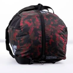Fighter Sports Bag/Backpack - Red Honeycomb -Fighters Europe Shop DSCF6537 r3