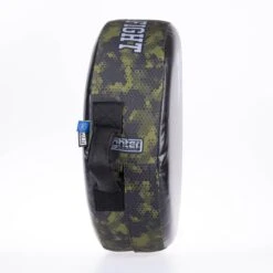 Fighter Round Shield - Life Is A Fight - Green Camo, FKSH-31 -Fighters Europe Shop DSCF6654