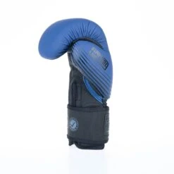 Fighter Boxing Gloves SPLIT Stripes - Blue/black -Fighters Europe Shop FBG 001 SBL03