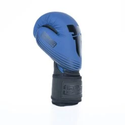 Fighter Boxing Gloves SPLIT Stripes - Blue/black -Fighters Europe Shop FBG 001 SBL04