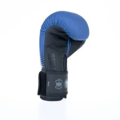 Fighter Boxing Gloves SPLIT Stripes - Blue/black -Fighters Europe Shop FBG 001 SBL07