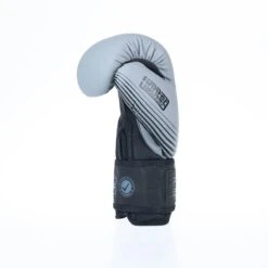 Fighter Boxing Gloves SPLIT Stripes - Gray/black -Fighters Europe Shop FBG 001 SGR03