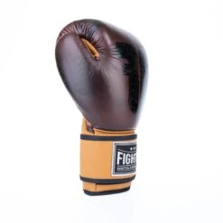 Fighter Boxing Gloves Retro - Brown -Fighters Europe Shop FBG 006 RBR04