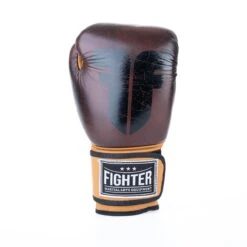 Fighter Boxing Gloves Retro - Brown -Fighters Europe Shop FBG 006 RBR05