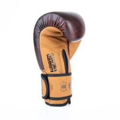 Fighter Boxing Gloves Retro - Brown -Fighters Europe Shop FBG 006 RBR07