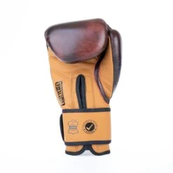 Fighter Boxing Gloves Retro - Brown -Fighters Europe Shop FBG 006 RBR08