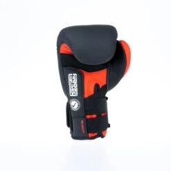 Fighter Boxing Gloves Secure Fit - Black/red -Fighters Europe Shop FBG 007 BRD08