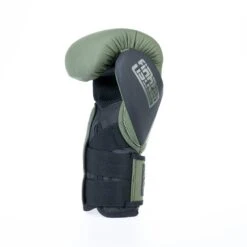 Fighter Boxing Gloves Secure Fit - Khaki/black -Fighters Europe Shop FBG 007 KHB03