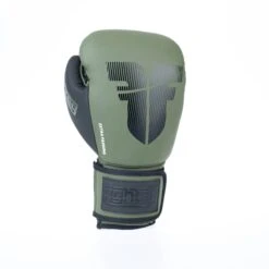 Fighter Boxing Gloves Secure Fit - Khaki/black -Fighters Europe Shop FBG 007 KHB05